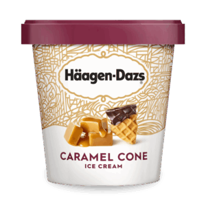 Haagen-Dazs Caramel Cone Ice Cream