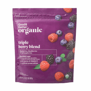 Organic Frozen Triple Berry Blend